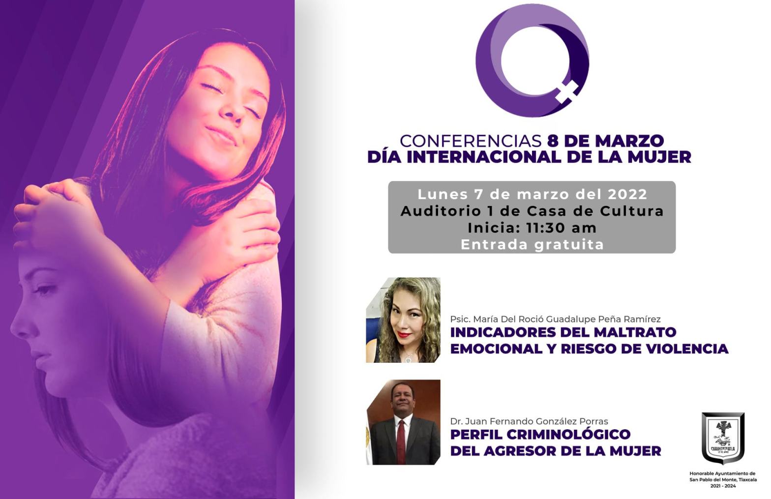 Conferencias por el Día Internacional de la mujer